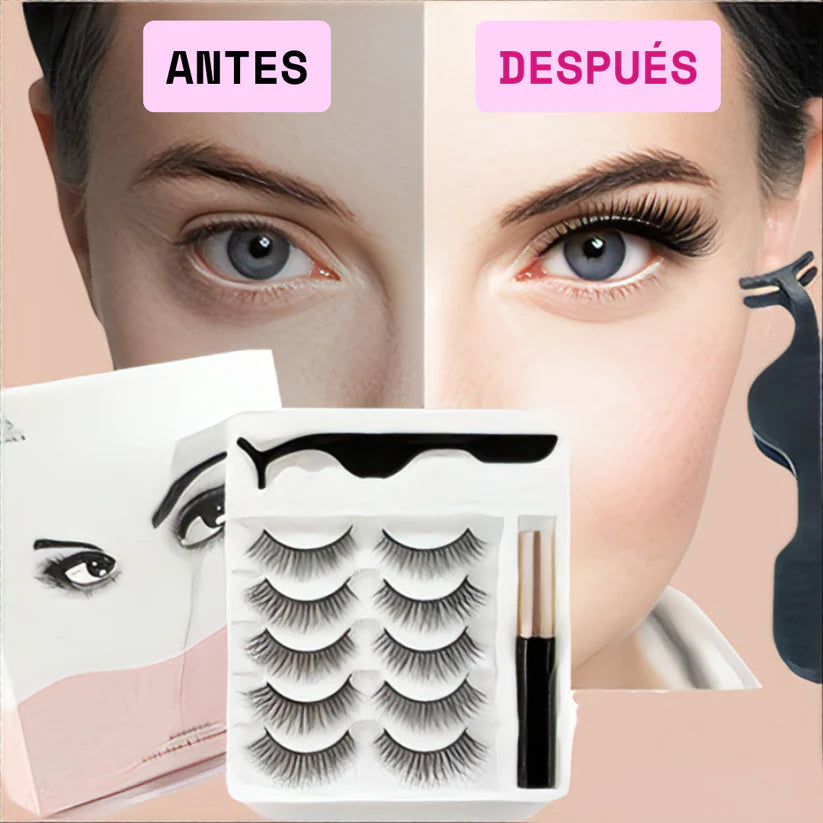 KIT PESTAÑAS PERFECTAS EN SEGUNDOS - MAGIA EN TU MIRADA