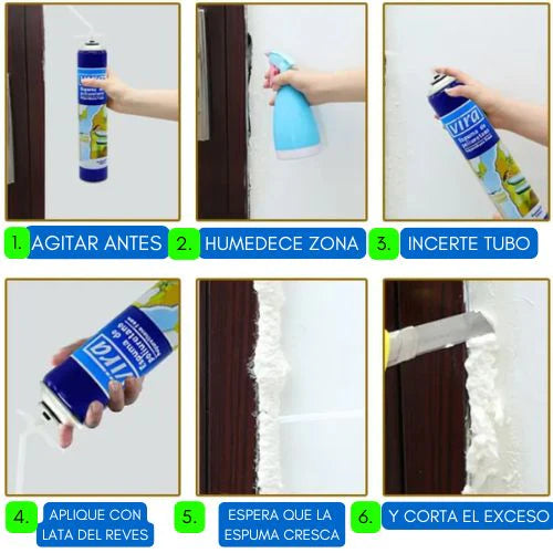ESPUMA EXPANSIVA DE POLIURETANO PREMIUM™️