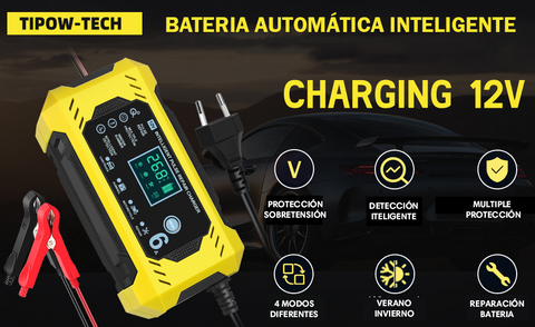 CARGADOR DE BATERIA 12V AUTOMATICO