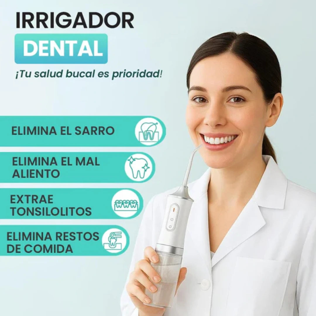 IRRIGADOR DENTAL PORTÁTIL