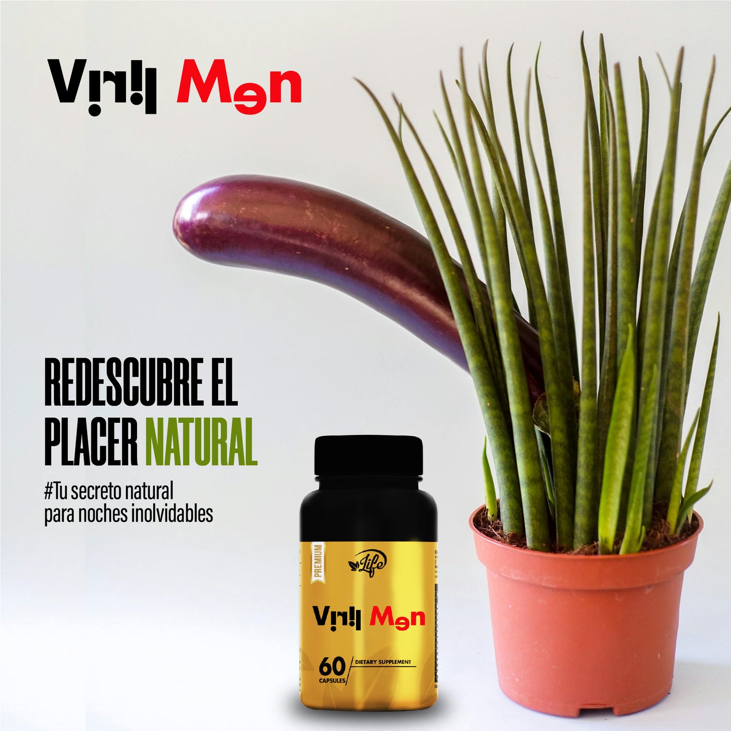 VIRIL MEN® POTENCIADOR SEXUAL MASCULINO