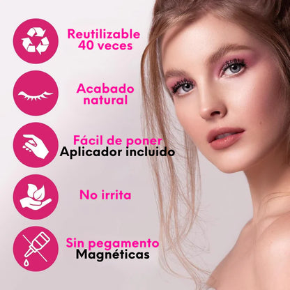 KIT PESTAÑAS PERFECTAS EN SEGUNDOS - MAGIA EN TU MIRADA