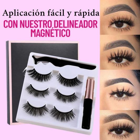 KIT PESTAÑAS PERFECTAS EN SEGUNDOS - MAGIA EN TU MIRADA