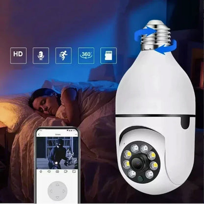 CÁMARA DE SEGURIDAD WIFI 360° HD