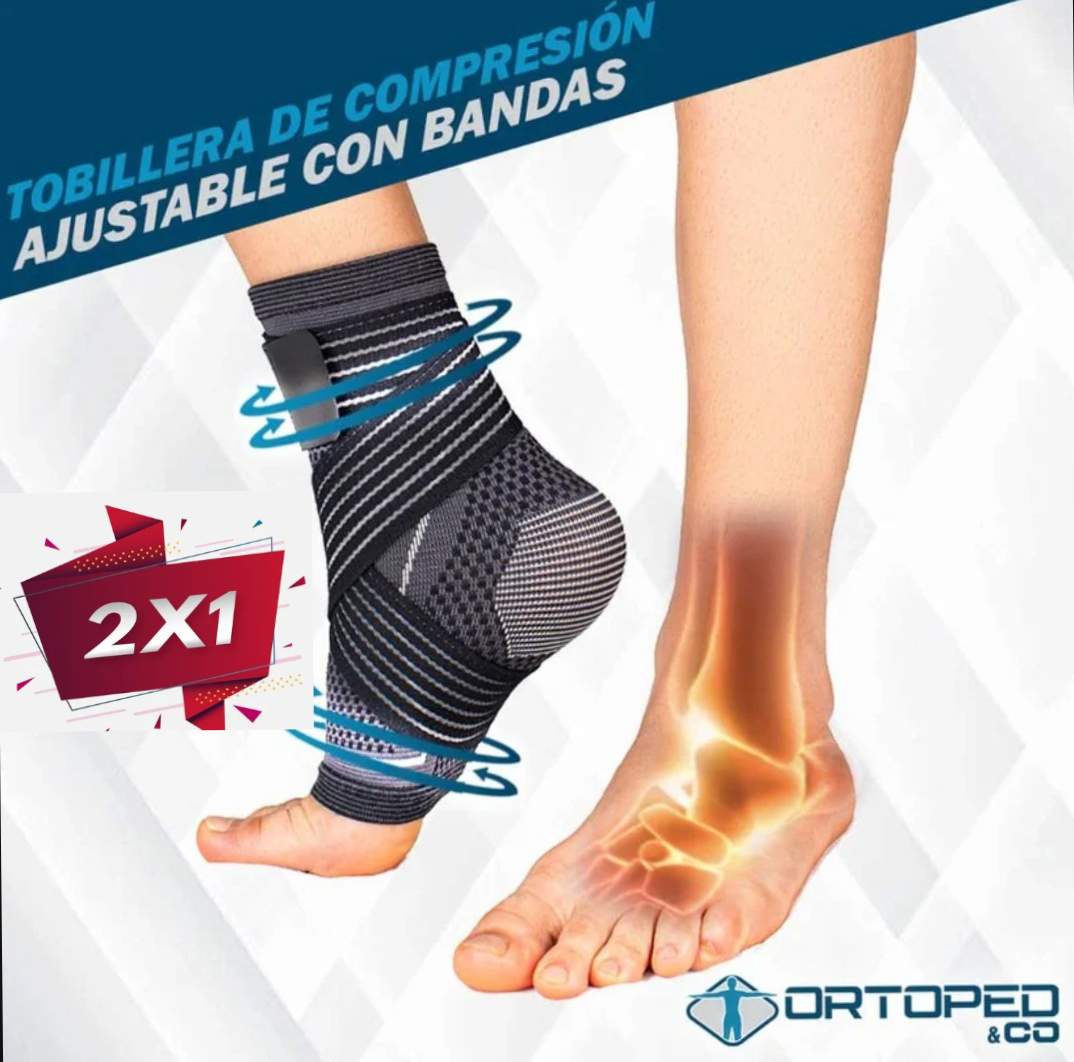 T͜͡OBILLERA DE COMPRESION AJUSTABLE® 2x1
