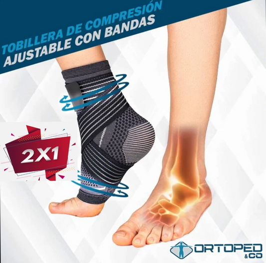 T͜͡OBILLERA DE COMPRESION AJUSTABLE® 2x1