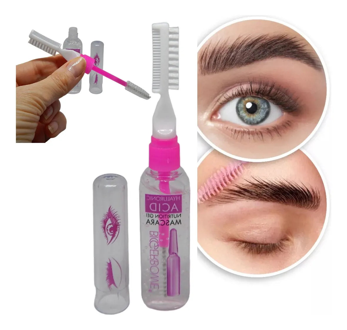 LIMPIADOR FACIAL ULTRASÓNICO + MÁSCARA DE PESTAÑAS Y CEJAS CON ÁCIDO HIALURÓNICO GRATIS