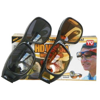 ¡VE CLARO DE DÍA Y DE NOCHE! | SET DE GAFAS HD 2x1 CON FILTRO UV