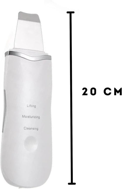 LIMPIADOR FACIAL ULTRASÓNICO + MÁSCARA DE PESTAÑAS Y CEJAS CON ÁCIDO HIALURÓNICO GRATIS