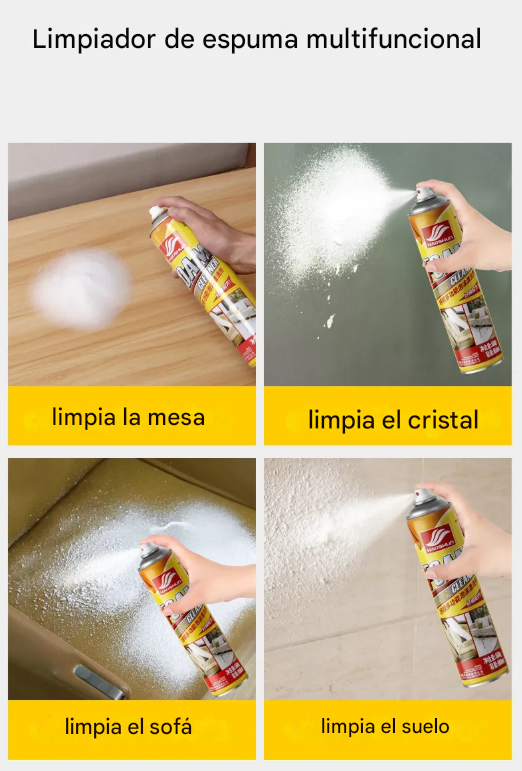 ESPUMA LIMPIADORA MULTIPROPÓSITOS KLY – LIMPIEZA PROFUNDA, AROMA PREMIUM