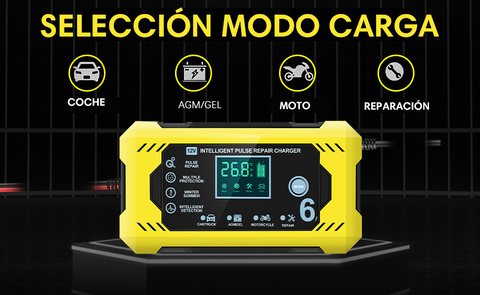 CARGADOR DE BATERIA 12V AUTOMATICO