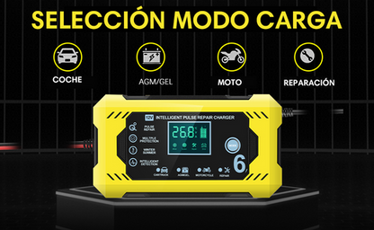 CARGADOR DE BATERIA 12V AUTOMATICO