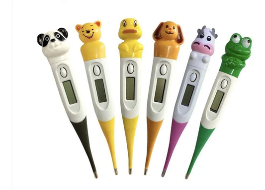 TERMÓMETRO DIGITAL INFANTIL CON  PUNTA FLEXIBLE