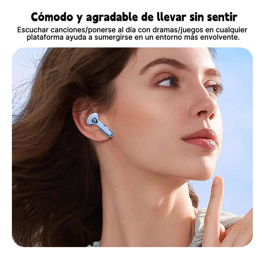 Audífonos Bluetooth Inalámbricos In-ear Con Pantalla Luz Led®