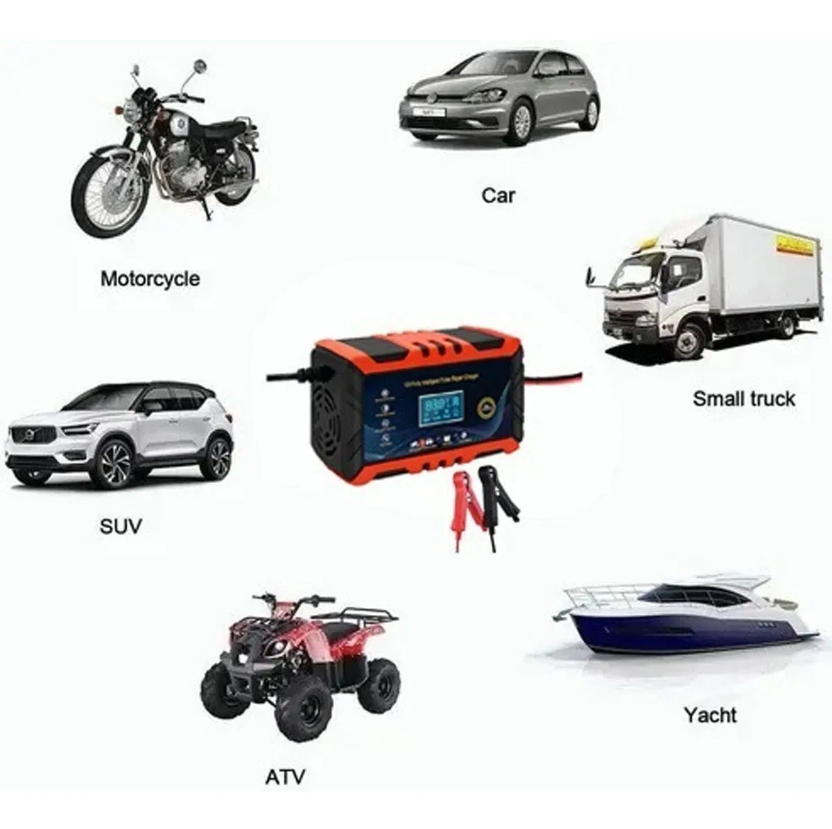 CARGADOR DE BATERIA 12V AUTOMATICO