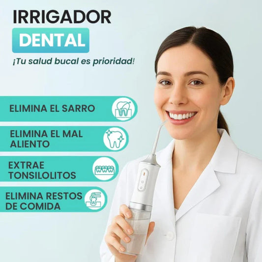 IRRIGADOR DENTAL PORTÁTIL