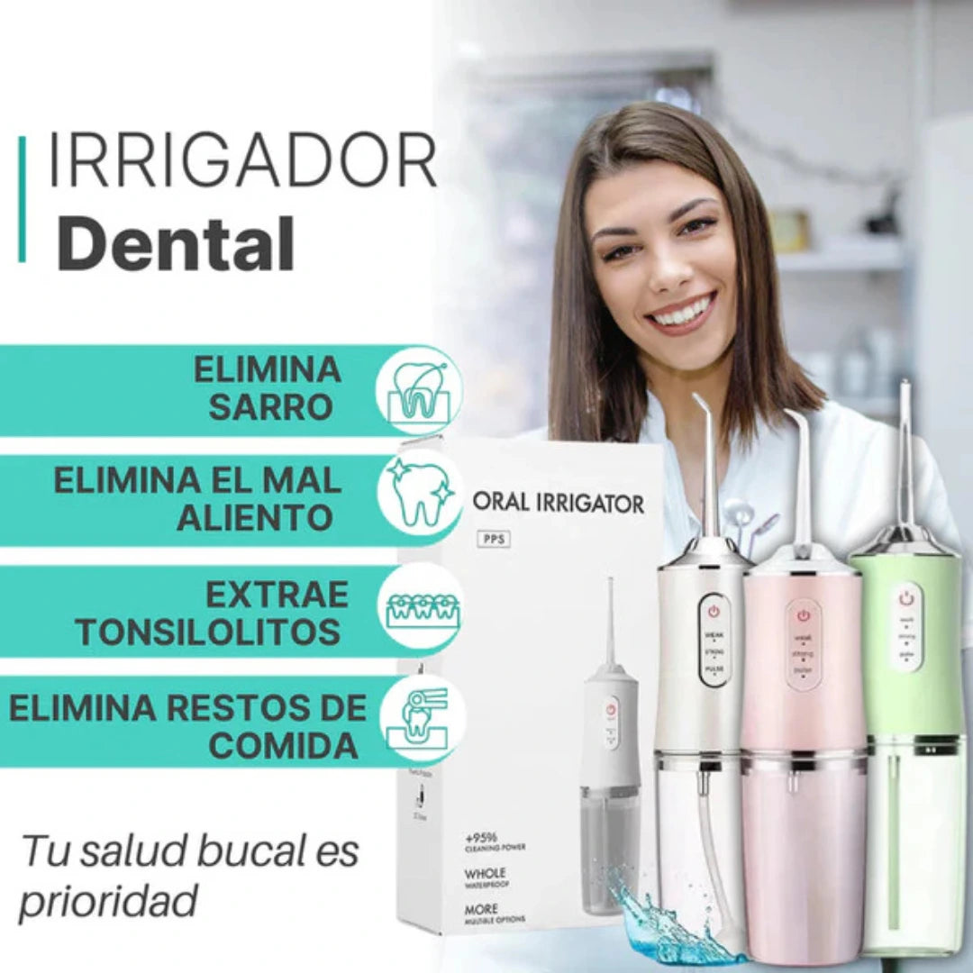 IRRIGADOR DENTAL PORTÁTIL