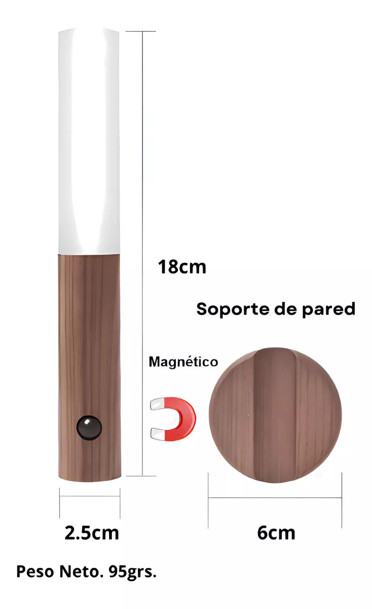 LAMPARA LED DE PARED 3 en 1