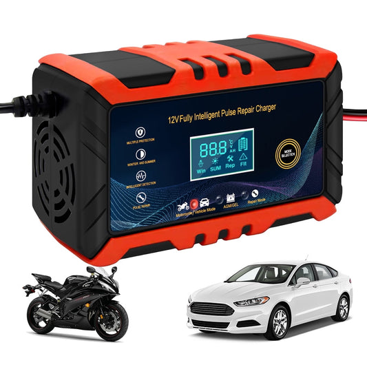 CARGADOR DE BATERIA 12V AUTOMATICO